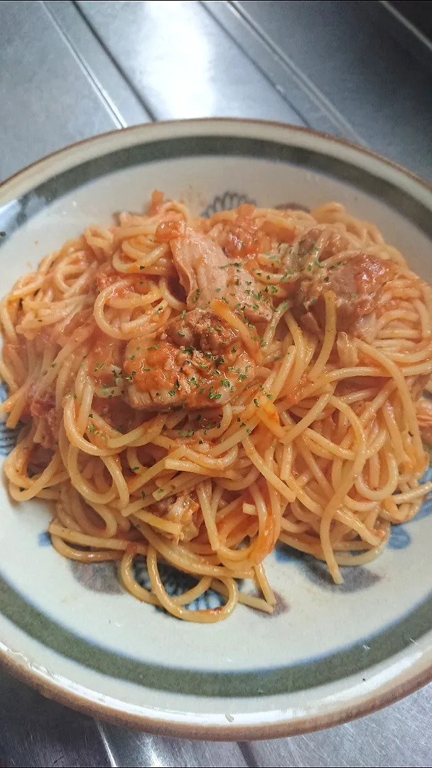 チキントマトパスタ🍝|ユミさん