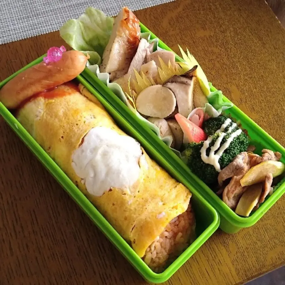 オムライスお弁当|Reikoさん