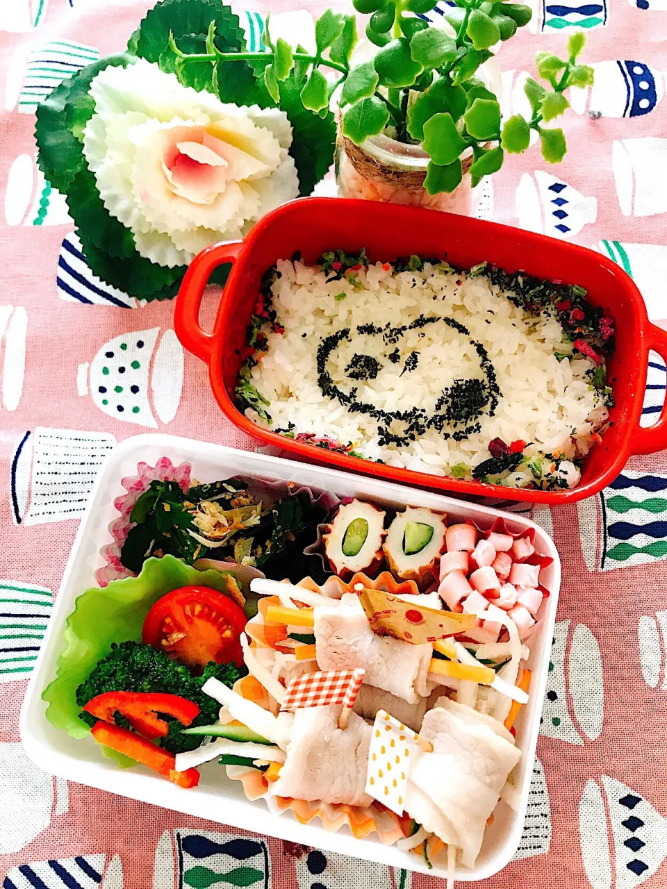 ✲︎私のお弁当💙ヘルシー弁当！|🌼はなちゃん🌼さん