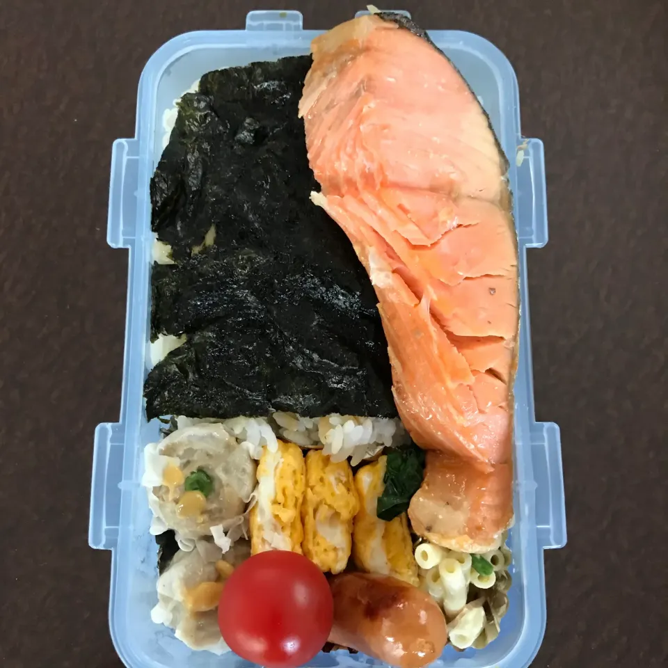 Snapdishの料理写真:海苔鮭弁当🍱|純さん