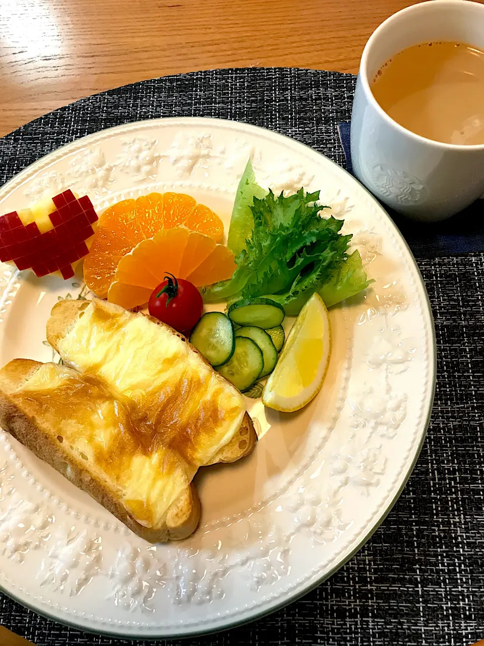 Snapdishの料理写真:バレンタインモーニング|sobacoさん