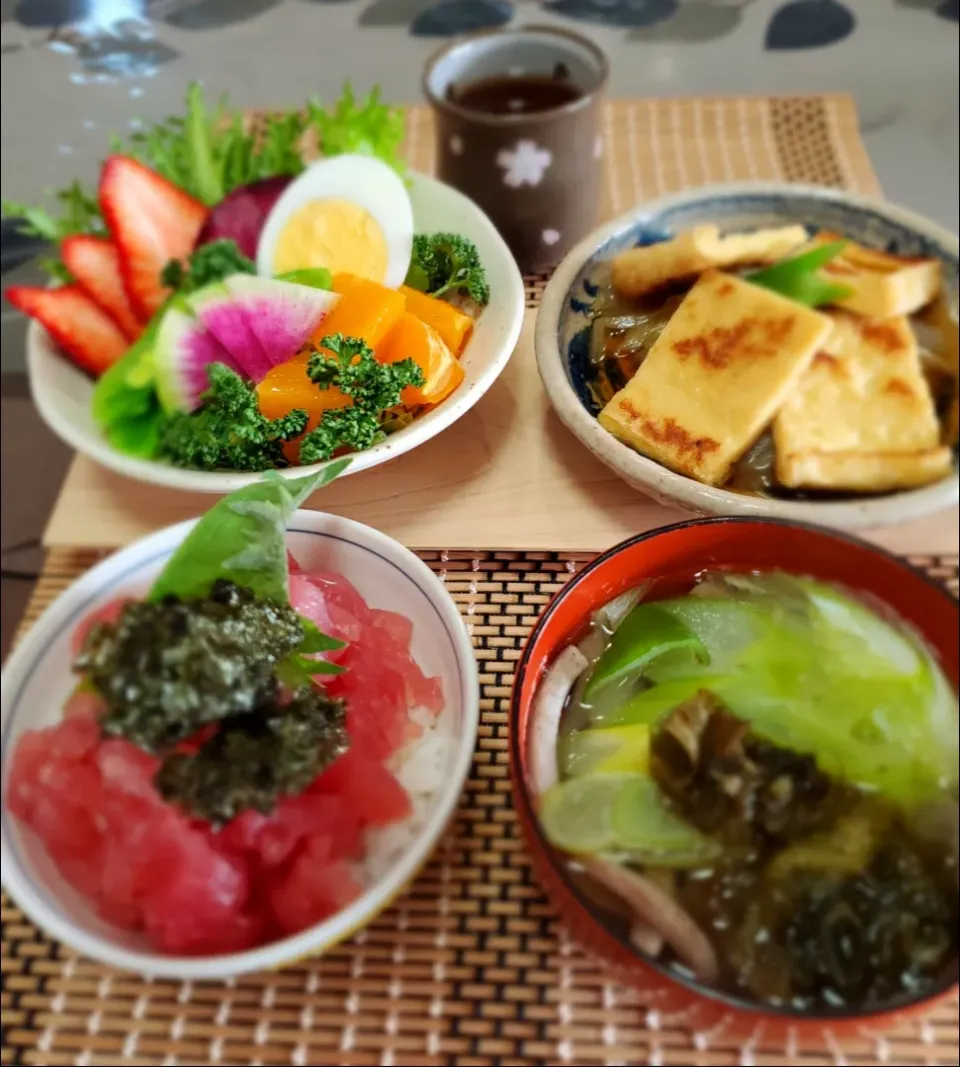 Snapdishの料理写真:今日の朝ごはん🍚|こまちさん