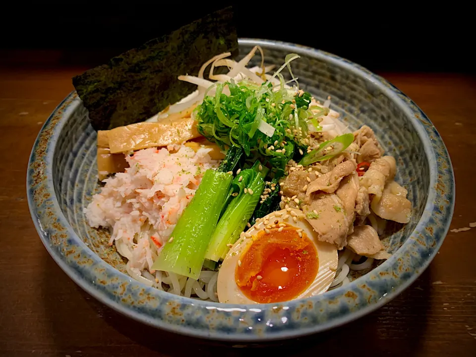 五目油そうめん|半田手延べそうめんの店 阿波や壱兆さん