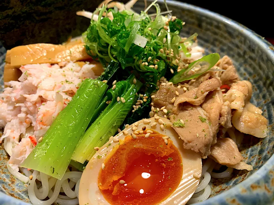 五目油そうめん|半田手延べそうめんの店 阿波や壱兆さん