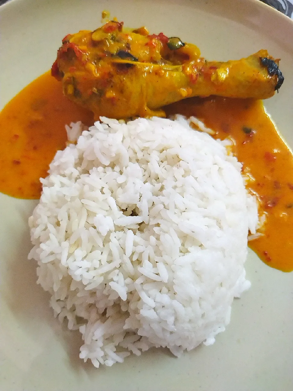 Snapdishの料理写真:Nasi ayam percik|lailatul73さん