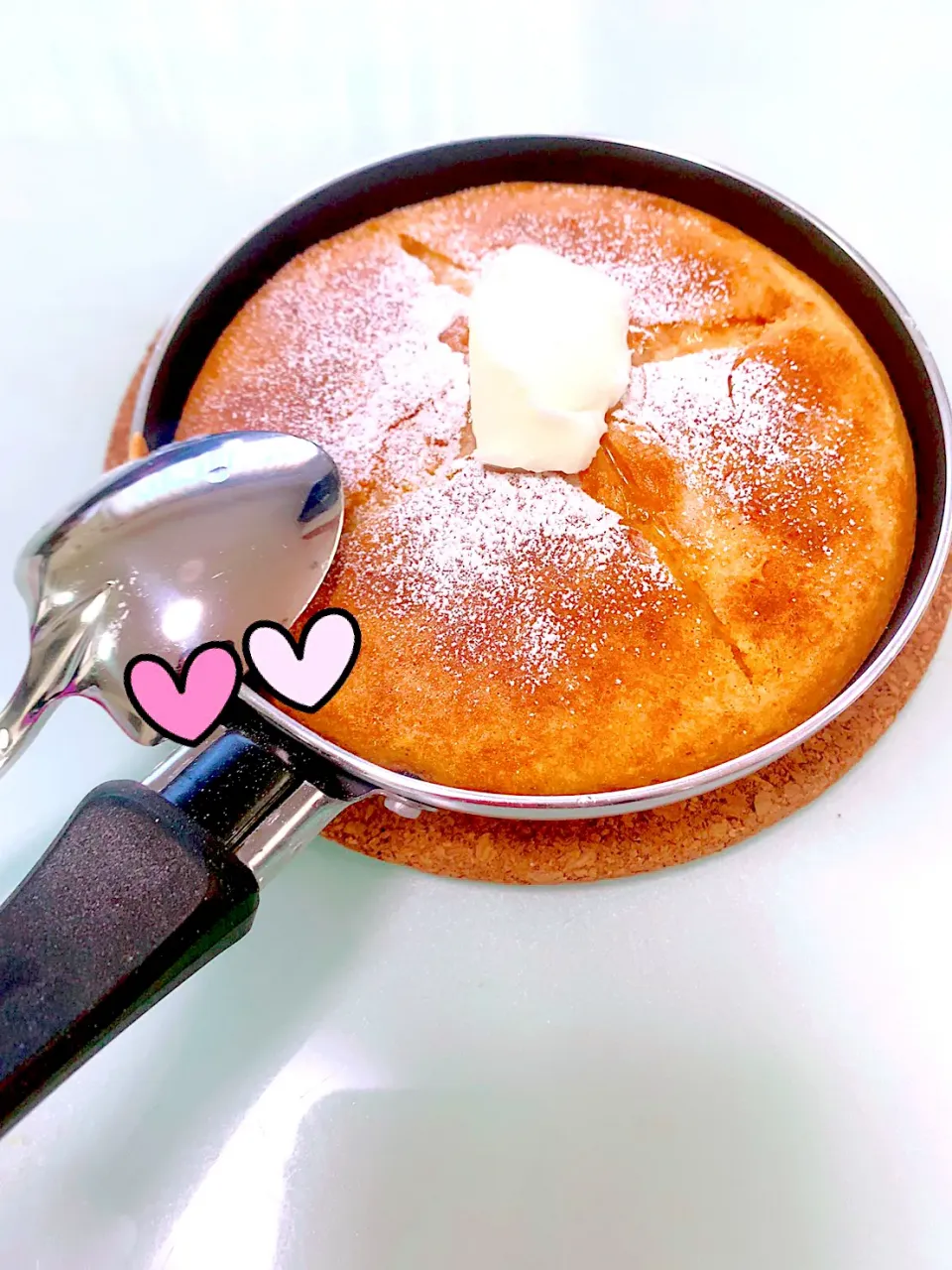 Snapdishの料理写真:2021/02/14 ぐりとぐら風パンケーキ|愛華さん