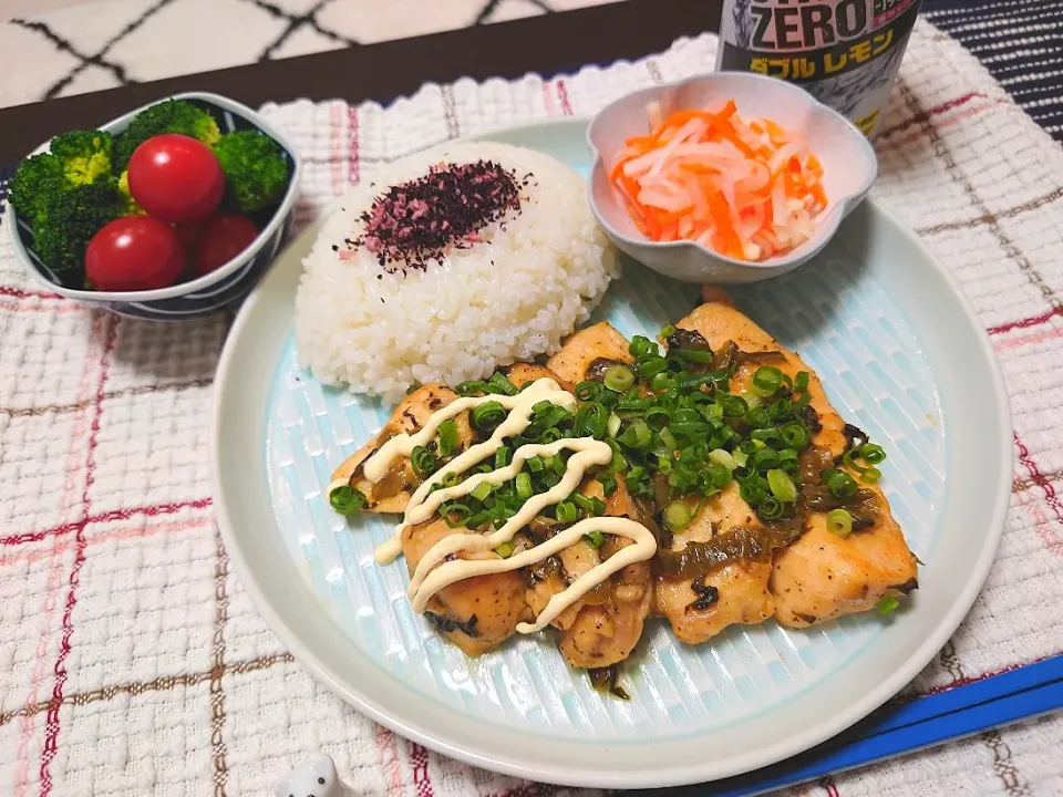 からあげビールさんの料理 お安いむね肉で♪ご飯が進む！やわらか高菜マヨチキン|☆Chieco☆さん