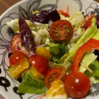 Snapdishの料理写真:八朔とトマトのサラダ🥗|Nilsさん