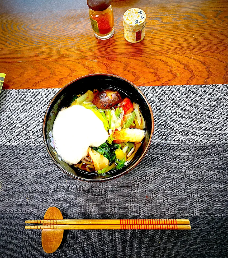 Snapdishの料理写真:山かけ蕎麦|yakinasuさん