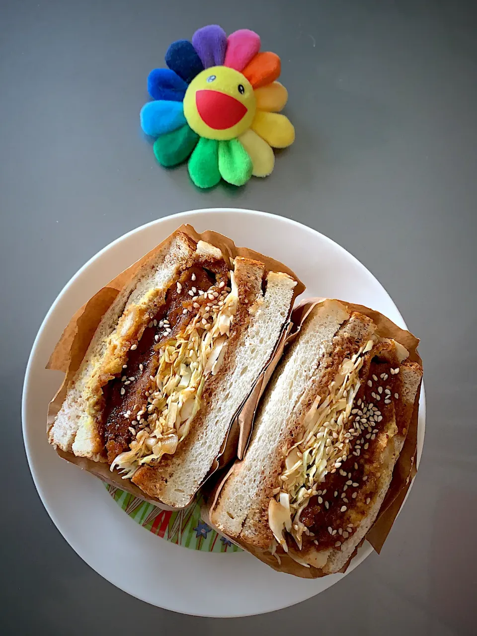 Snapdishの料理写真:katsu sando|Choiさん