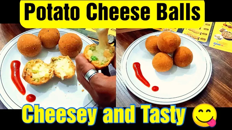 Snapdishの料理写真:Potato cheese balls|shehroz Ahmadさん