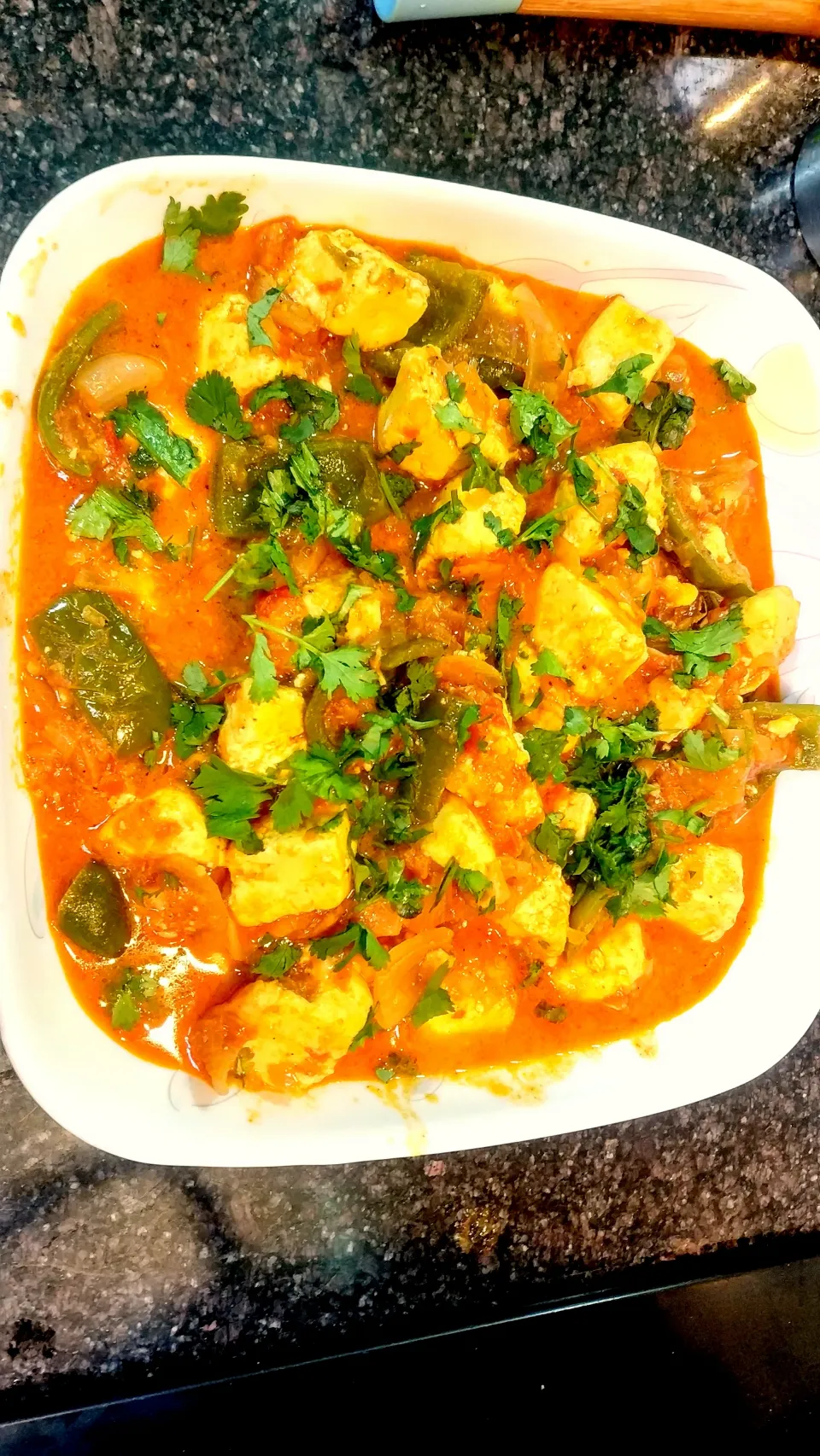 paneer capsicum|shraddhaさん