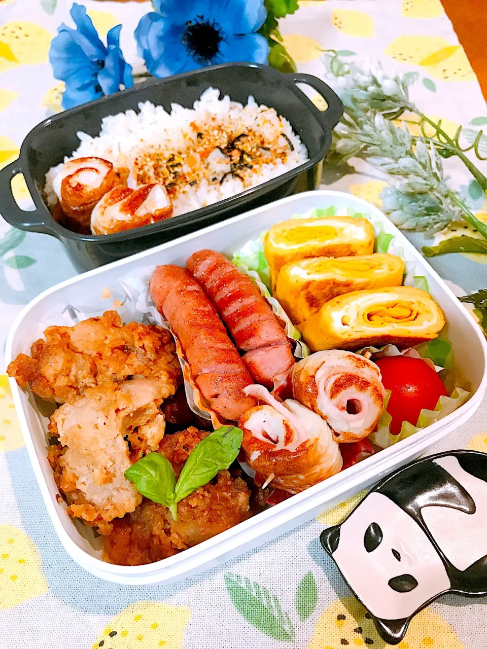 Snapdishの料理写真:✧︎今日のお弁当✧︎🎀🎀|🌼はなちゃん🌼さん