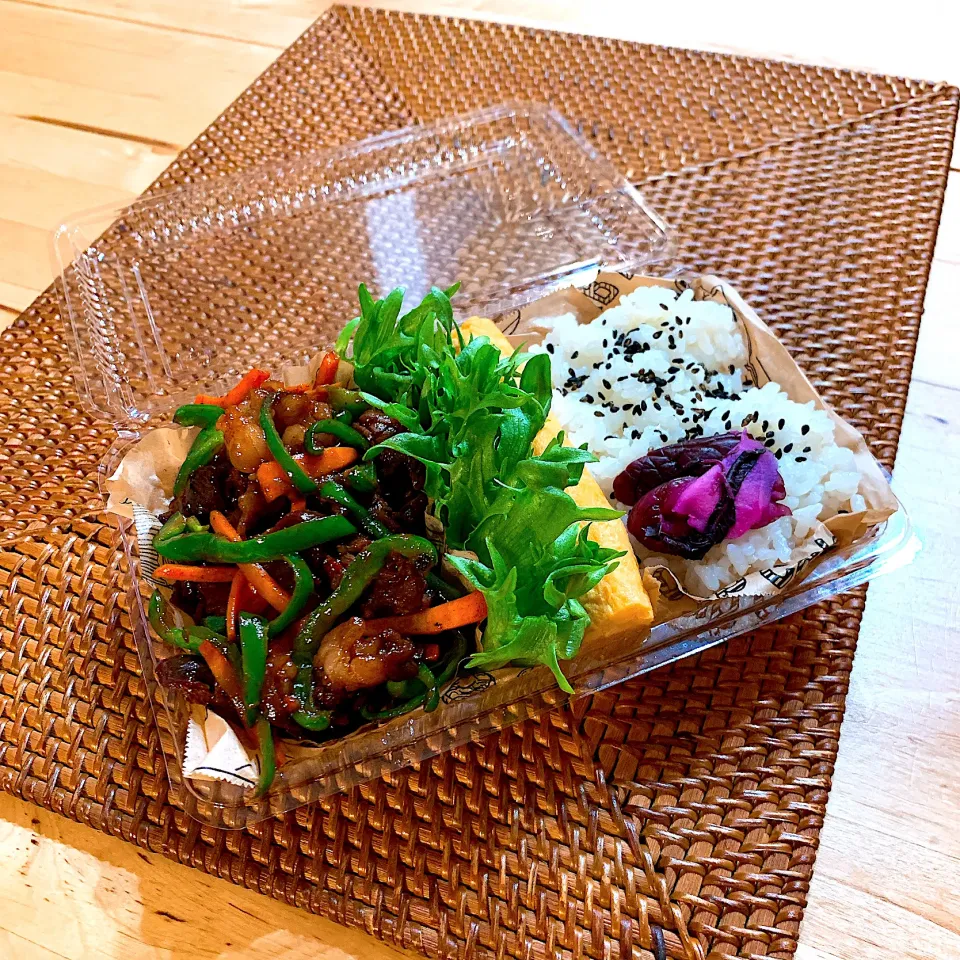 Snapdishの料理写真:野菜牛プルコギ弁当✴︎|あやみんさん