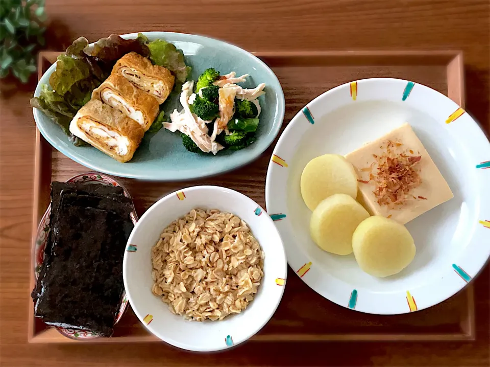 Snapdishの料理写真:朝ごはんプレート|ゆみさん