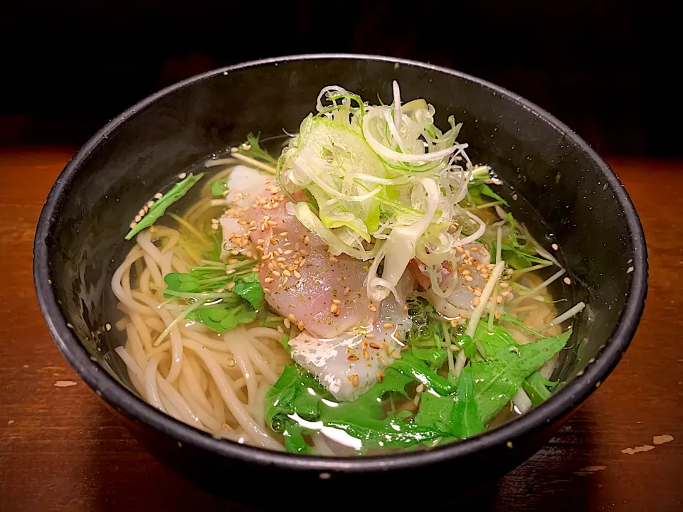 昆布茶〆鯛茶漬温めん|半田手延べそうめんの店 阿波や壱兆さん