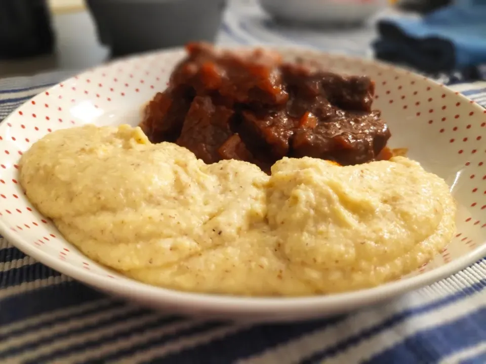 Beef stew with polenta ( シチュー )|Ery_05さん