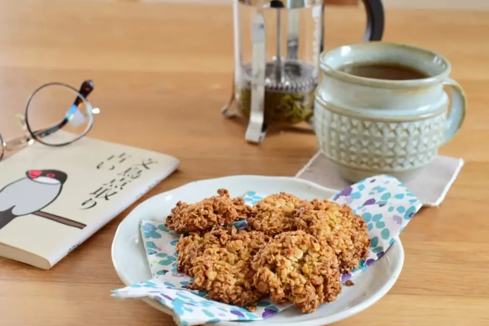 金ごまのオートミールクッキー|うにんぱすさん