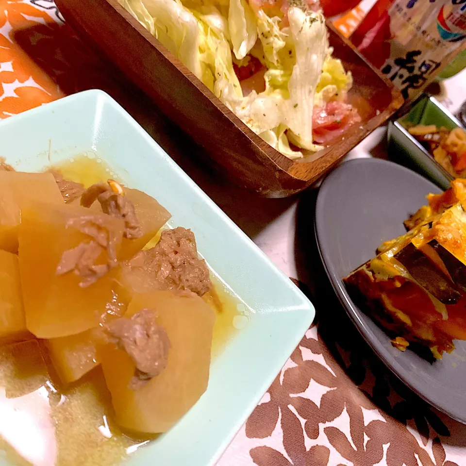 大根とツナの煮物|奏 kanadeさん