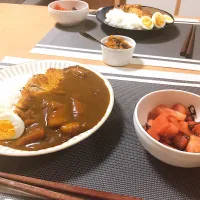 Snapdishの料理写真:カツカレー|annnnさん