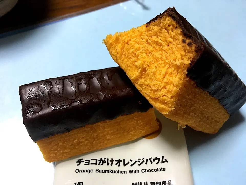 チョコがけオレンジバウム|はっちぃさん