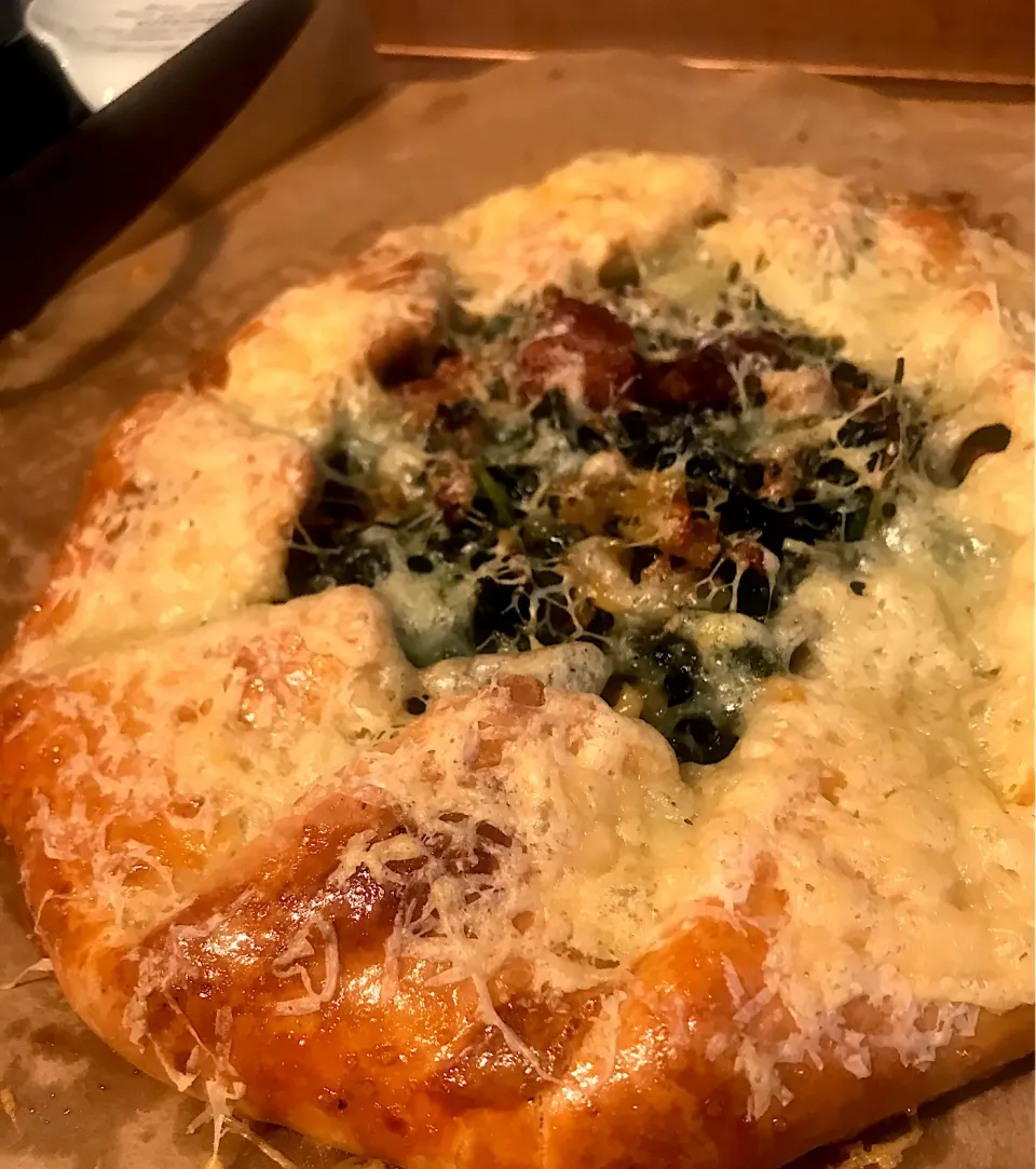 Kale and Pancetta Galette with a Truffle Butter Crust|Christine pavelkaさん