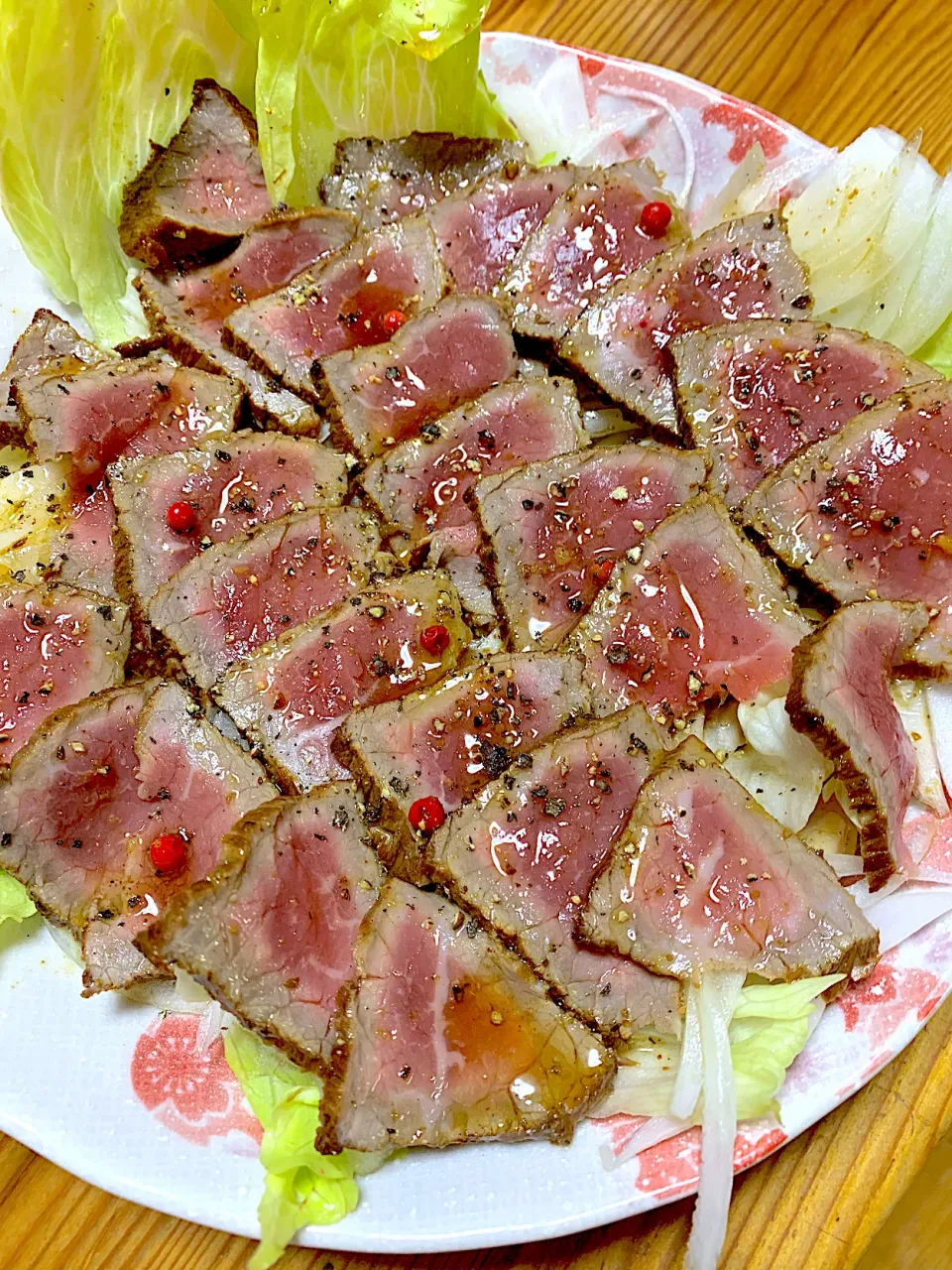 Snapdishの料理写真:牛肉山椒漬け|misakoさん