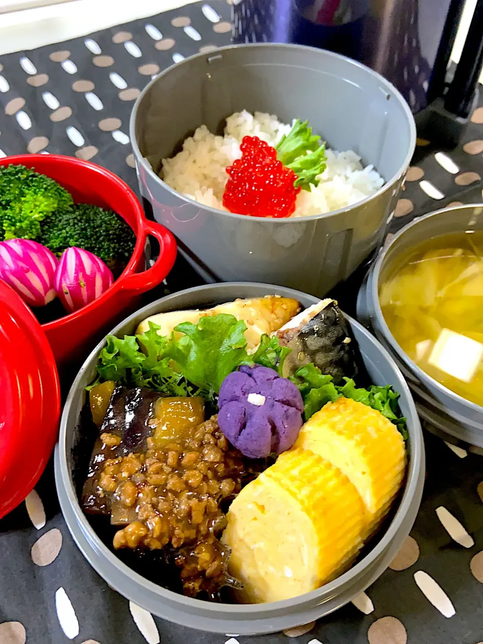 大豆ミート麻婆茄子🍆ホカホカ弁当|Mayumi Konishiさん