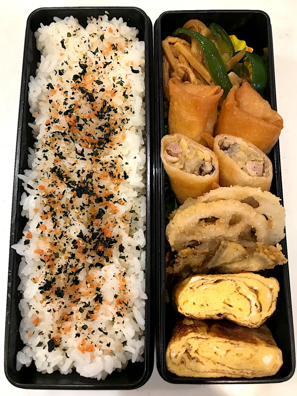 Snapdishの料理写真:2021.2.15 (月) パパのお弁当🍱|あっきーよさん