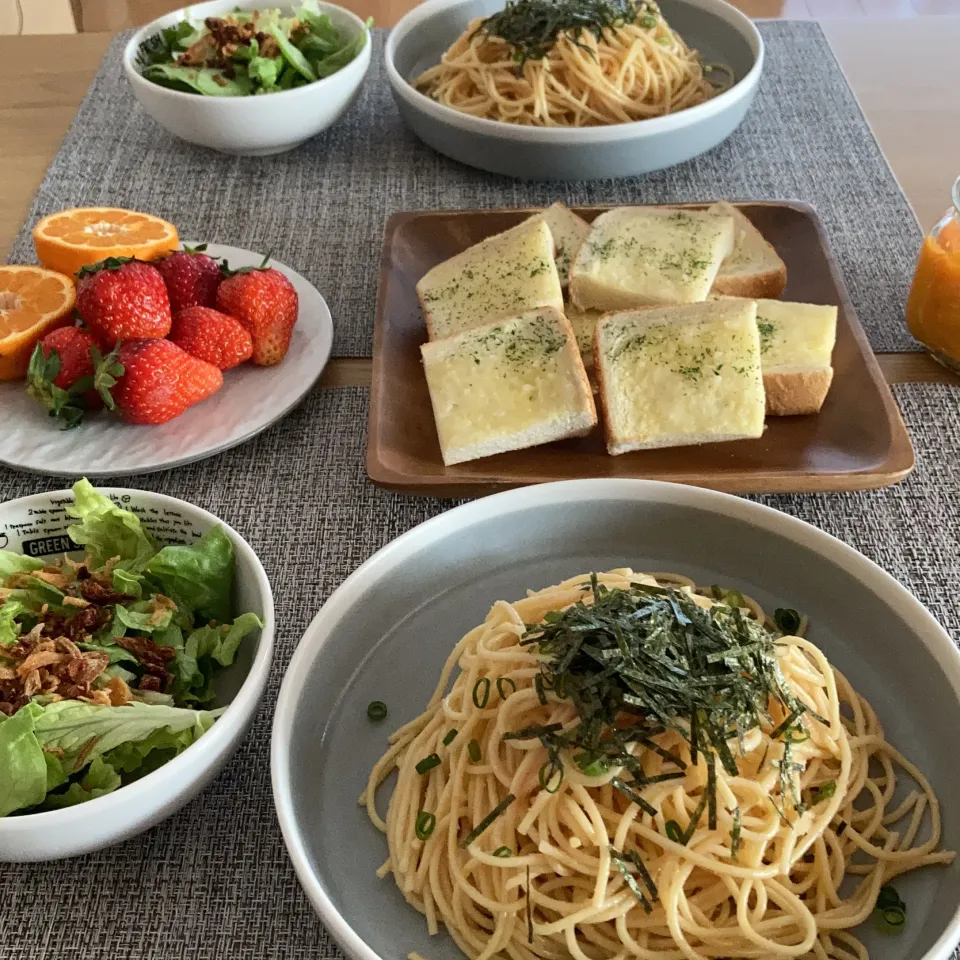 昼食|ツインうさぎさん