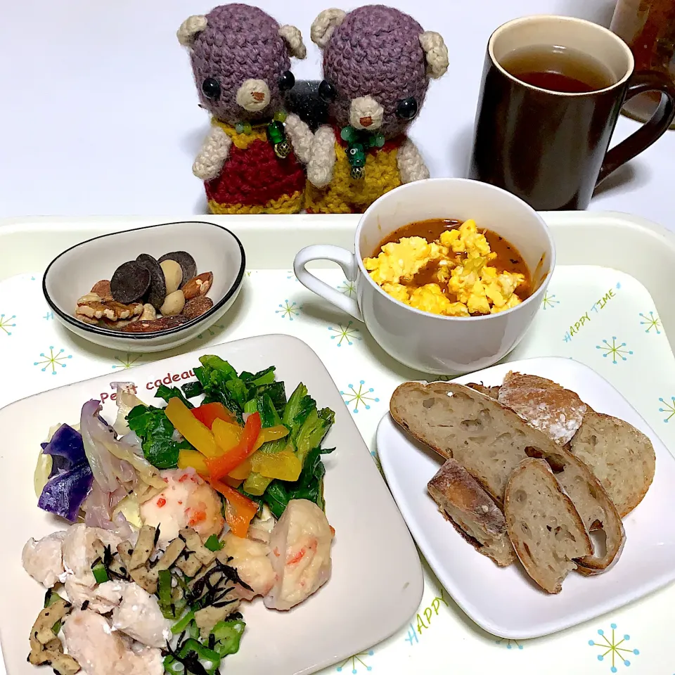 Snapdishの料理写真:晩ご飯（╹◡╹）|chagashiさん