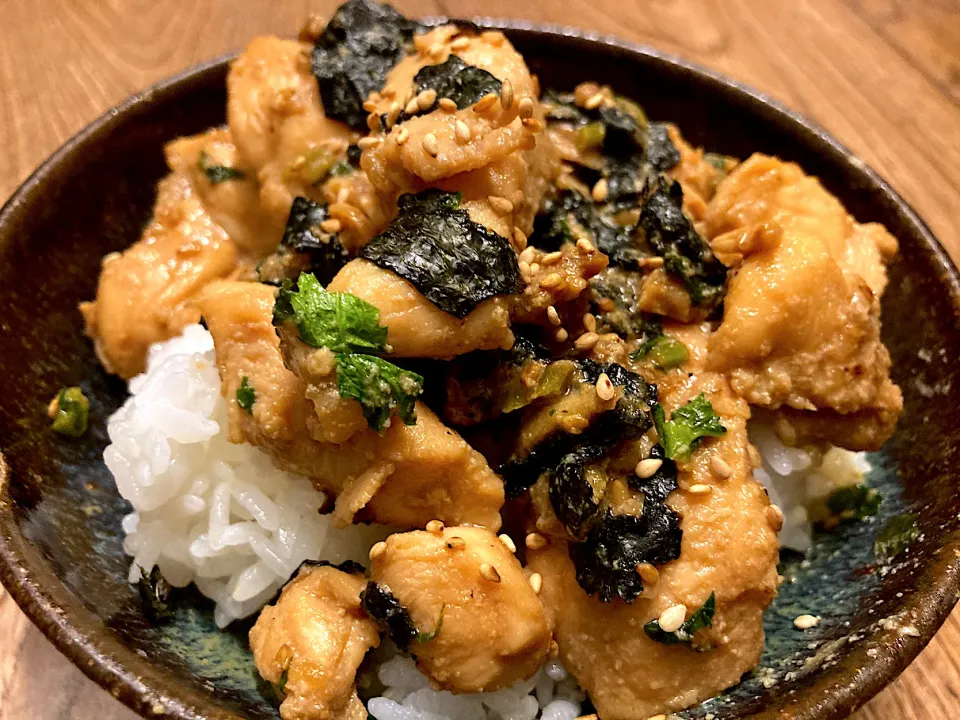 発酵ささみのふんわり焼き鳥丼|mioさん