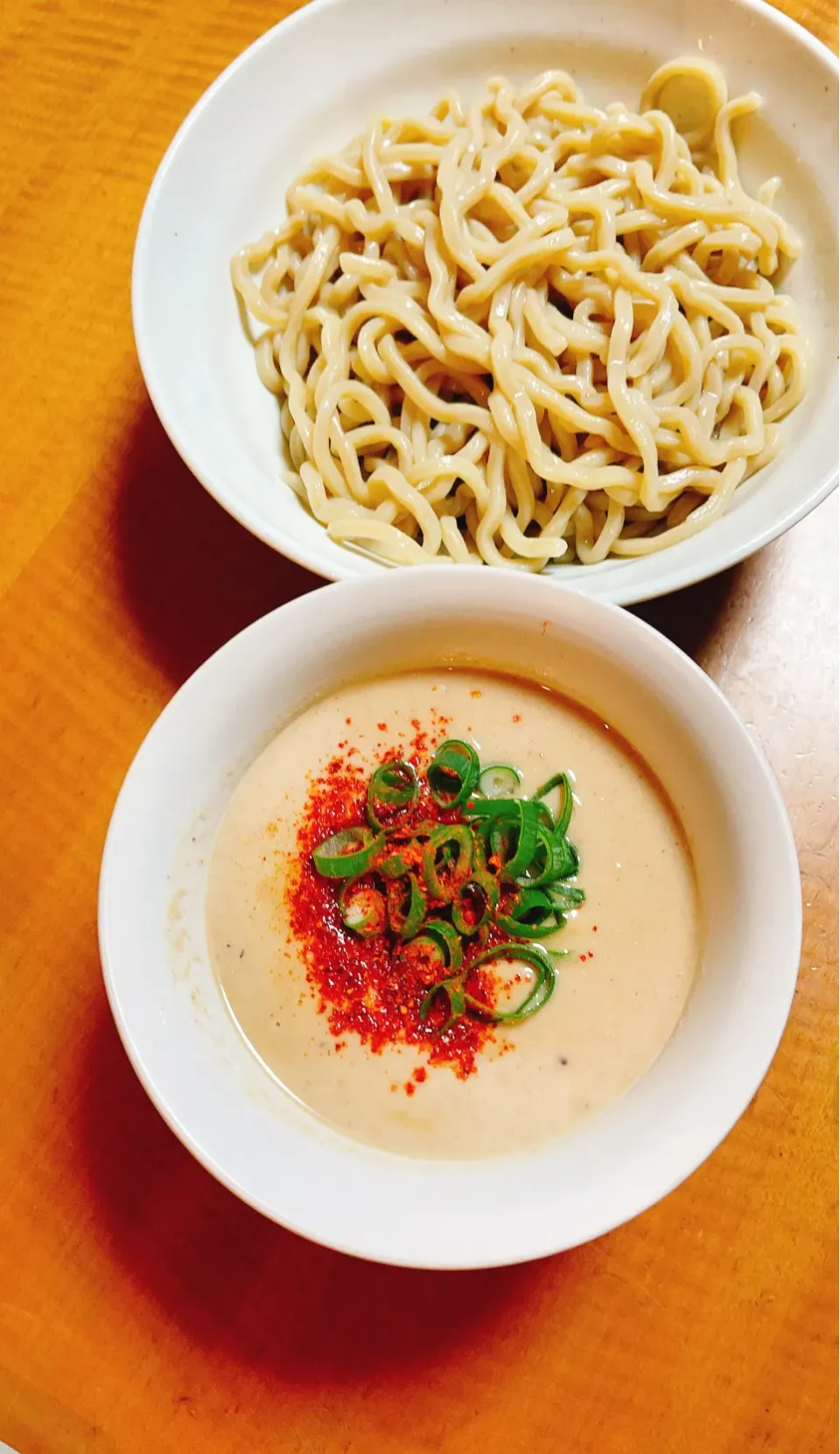 極太鶏だくつけ麺|中華蕎麦 銀時さん