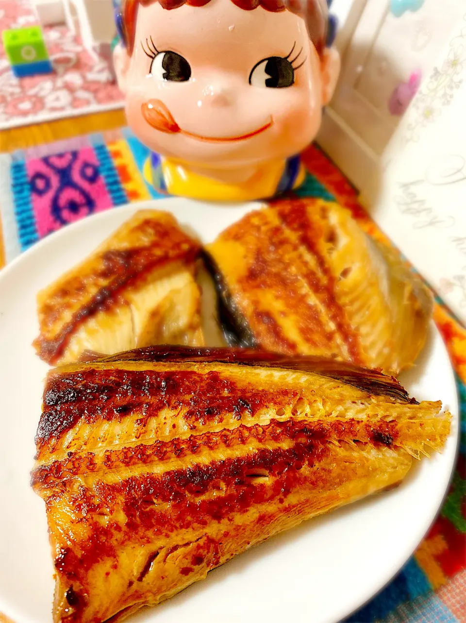 フライパンで焼いただけ♡ほっけの昆布醤油干し。|ぽき。さん