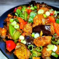 Snapdishの料理写真:CHICKEN and AUBERGINE STIR FRY|Sub-Recipesさん