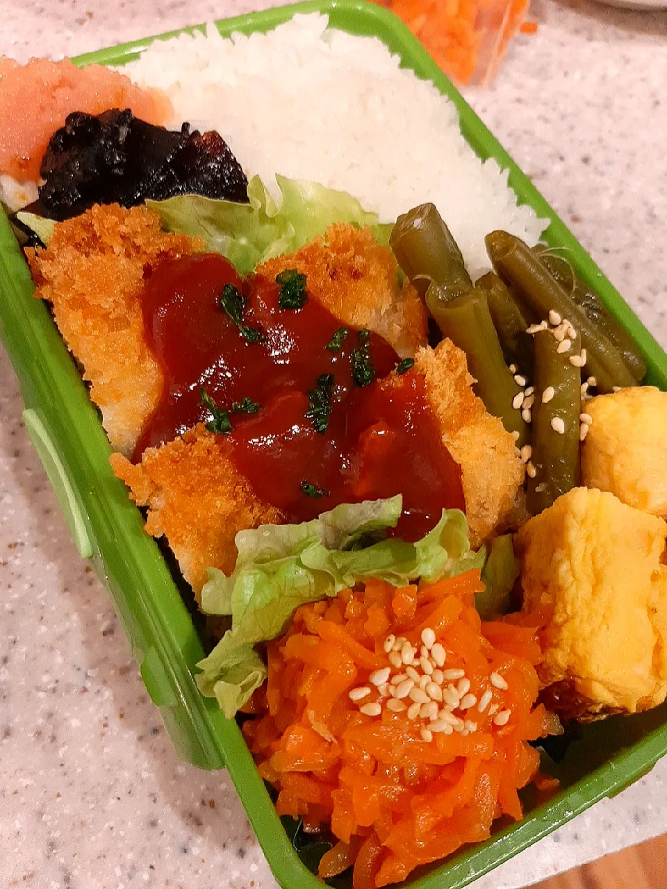 チキンカツ弁当|ようちゃんさん