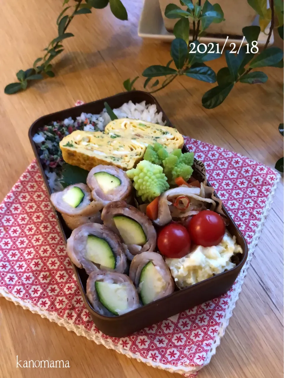 兄さん弁当♪ズッキーニの豚肉巻き|ゆきさん