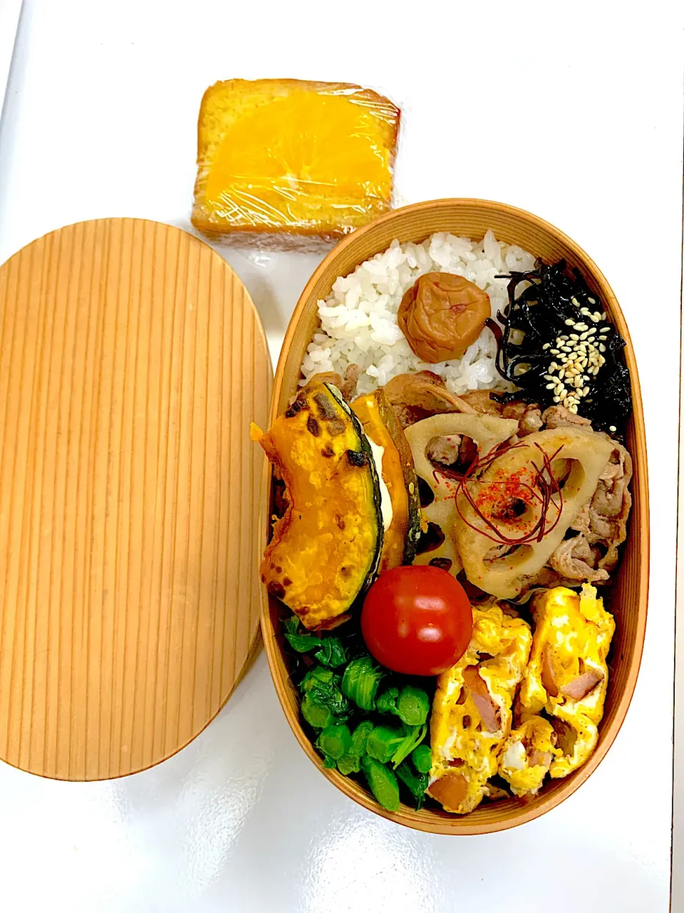 Snapdishの料理写真:2021,2/18 高２娘のお弁当🍱|naoちんさん