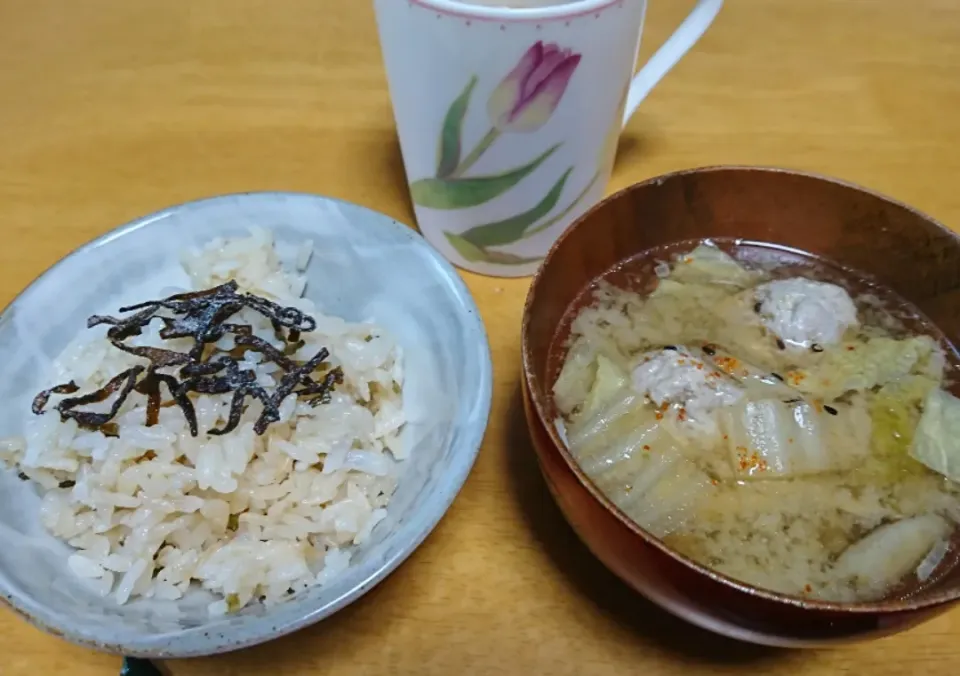 朝ごはん🍚|しまだ ちえこさん