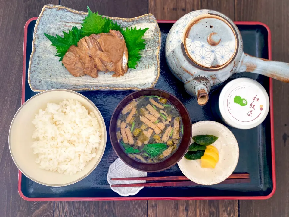 和紅茶で食べる鯛茶漬け|ぶりてりあさん