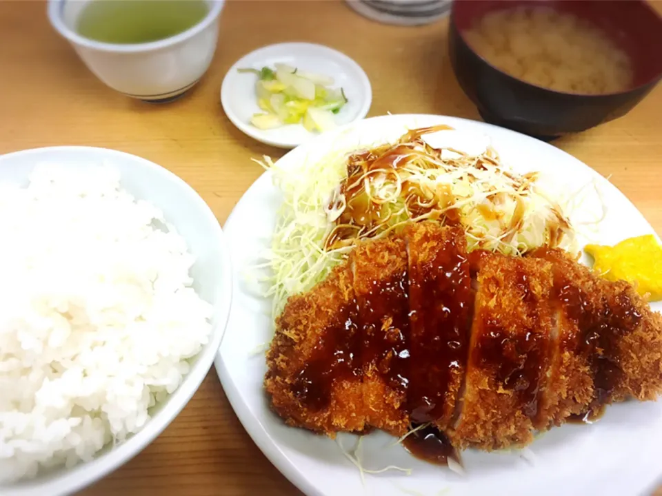 ロースかつ定食 ¥770|Blue Moon Caféさん