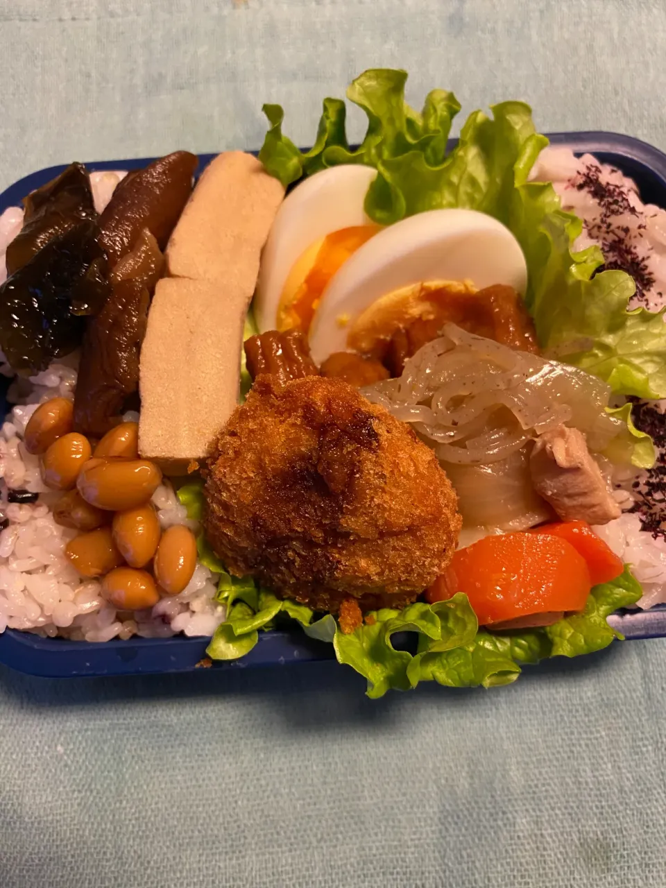 Snapdishの料理写真:旦那の夜勤弁当🍱|marksweetsさん