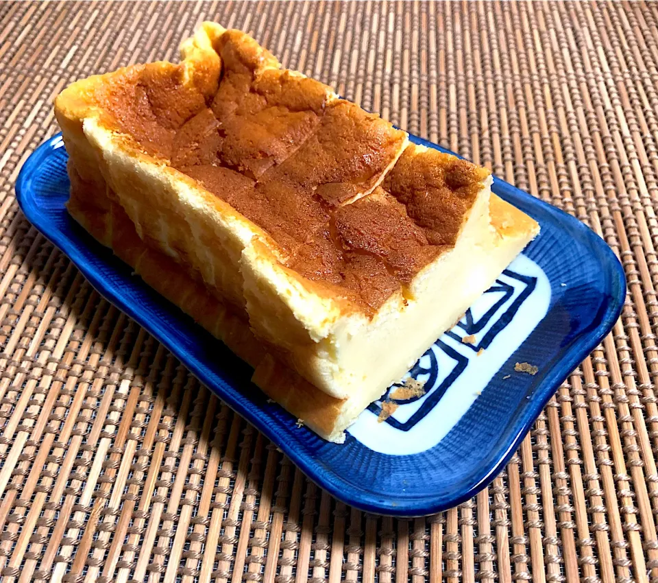 ちぢみましたが、スフレチーズケーキ|田中章さん