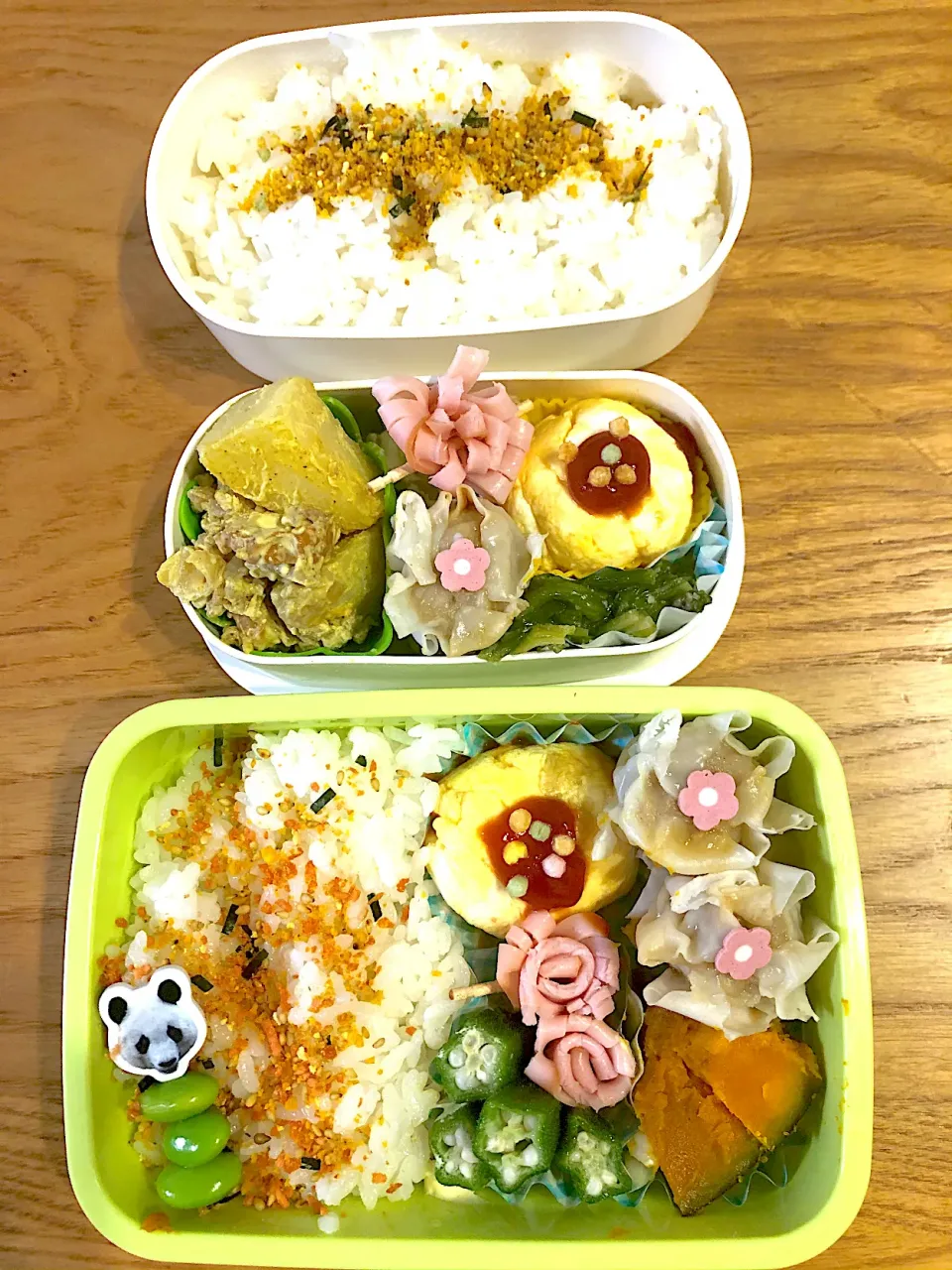 Snapdishの料理写真:年中男子のお弁当|サニーさん