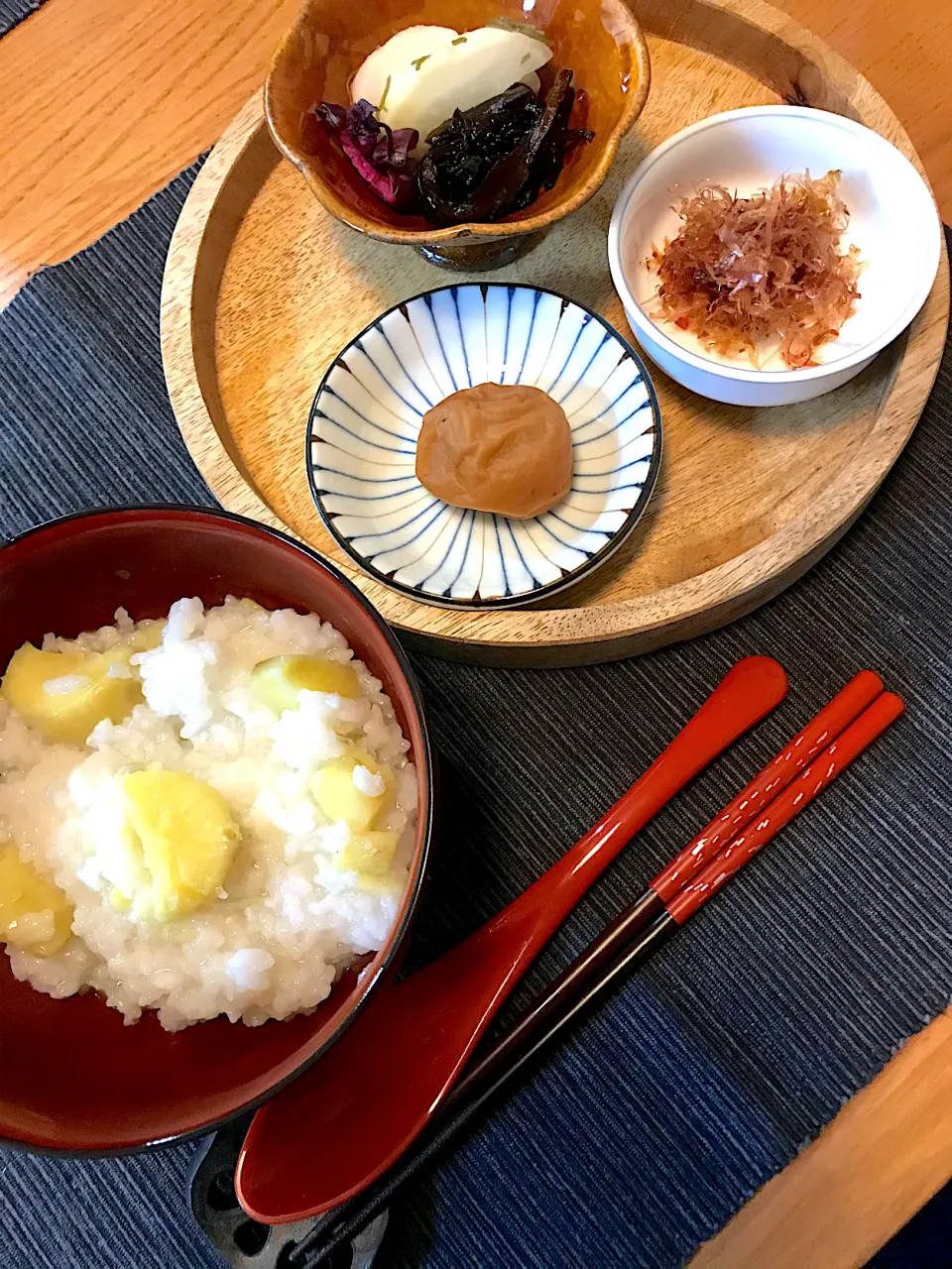 Snapdishの料理写真:芋粥朝ごはん|sobacoさん