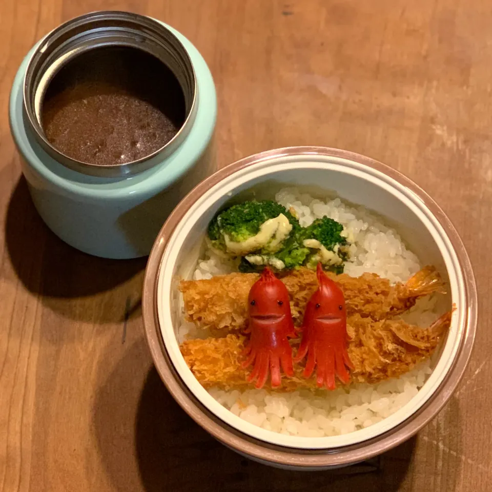 カレー弁当|きりさゆさん