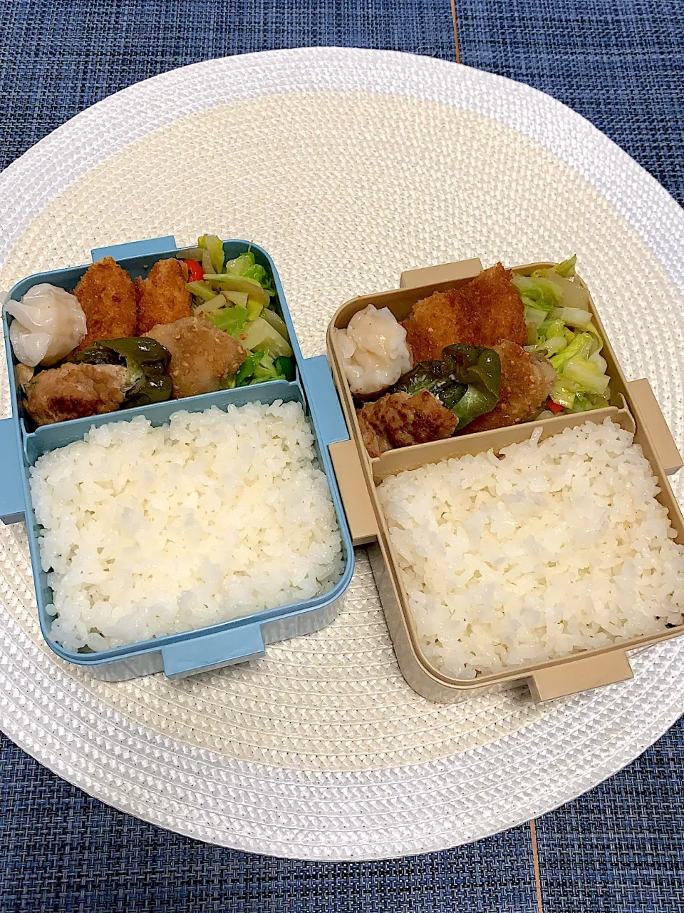 コロッケ&ピーマン肉詰め弁当|Mzkさん