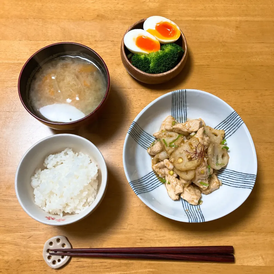 れんこんと鶏むね肉の油淋鶏🥢|ちゃみこさん