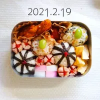 Snapdishの料理写真:年長さんのお弁当|しまぽんさん