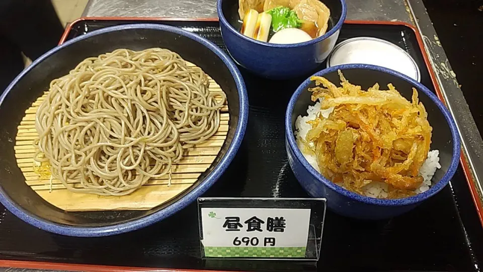 鴨南せいろ・ミニかき揚げ丼セット|nyama1さん